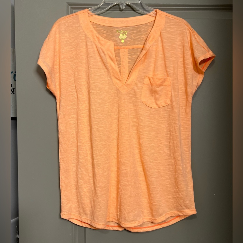 Lilly Pulitzer Luxletic Brodie Shirt - Size XS